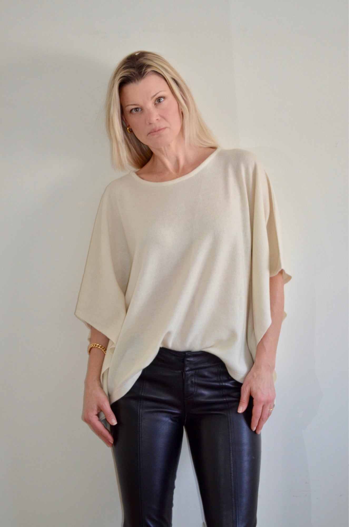 Layla Cashmere Crewneck Sweater | See more colors available